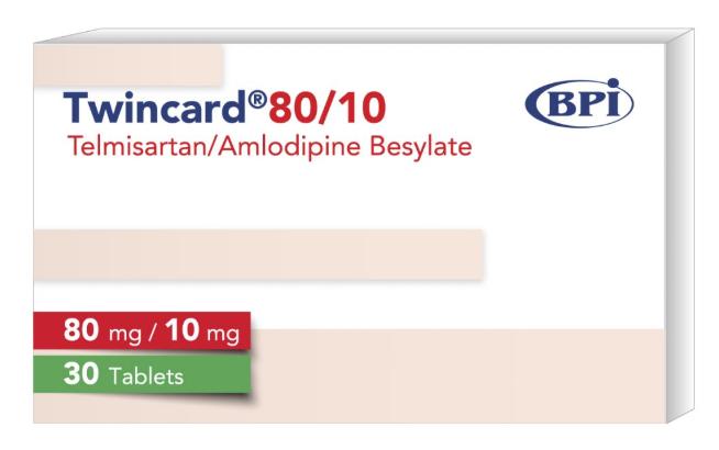 Twincard 80mg/10mg